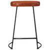 Bar Stools 2 pcs Dark Brown 41x29x62 cm