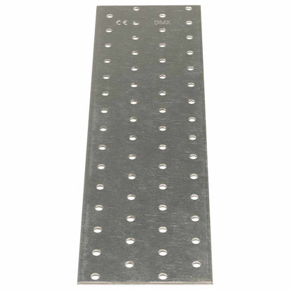 Perforated Plates 20 pcs 2 mm 300x80 mm Galvanised Steel