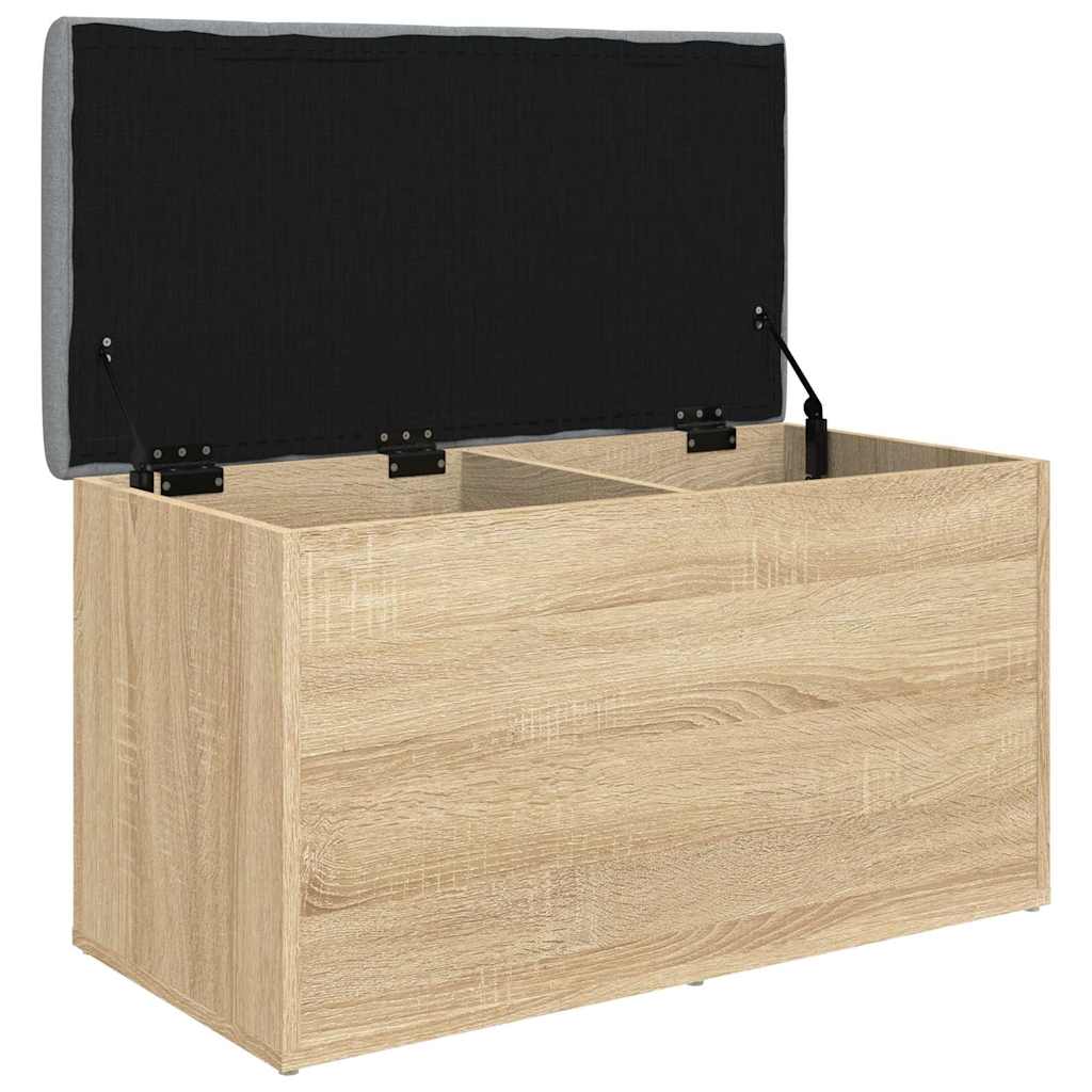 Storage Bench Sonoma Oak 82x42x45 cm Engineered Wood