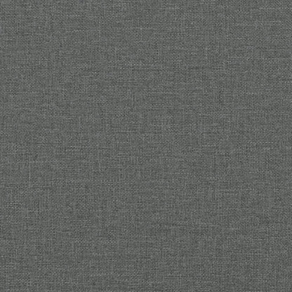 Massage Recliner Chair Dark Grey Fabric