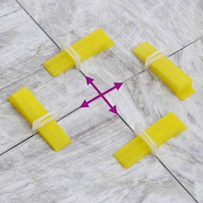 Tile Levelling Clips 2500 pcs 1,5 mm