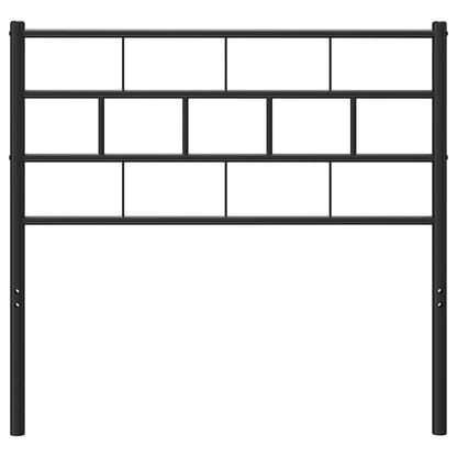 Metal Replace Headboard Black 75 cm