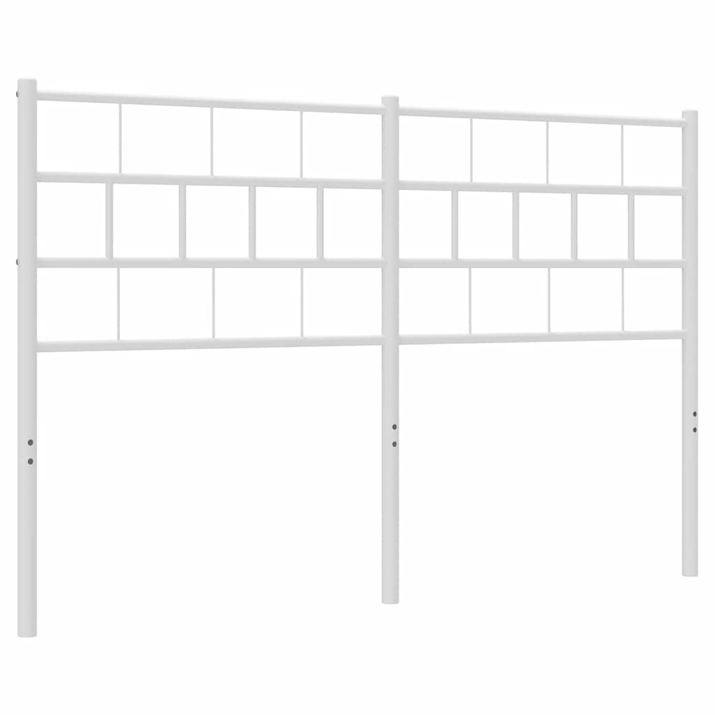Metal Replace Headboard White 135 cm