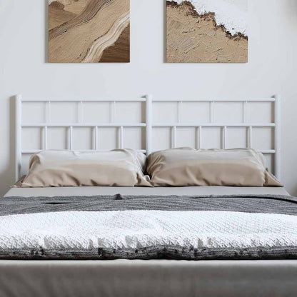 Metal Replace Headboard White 135 cm