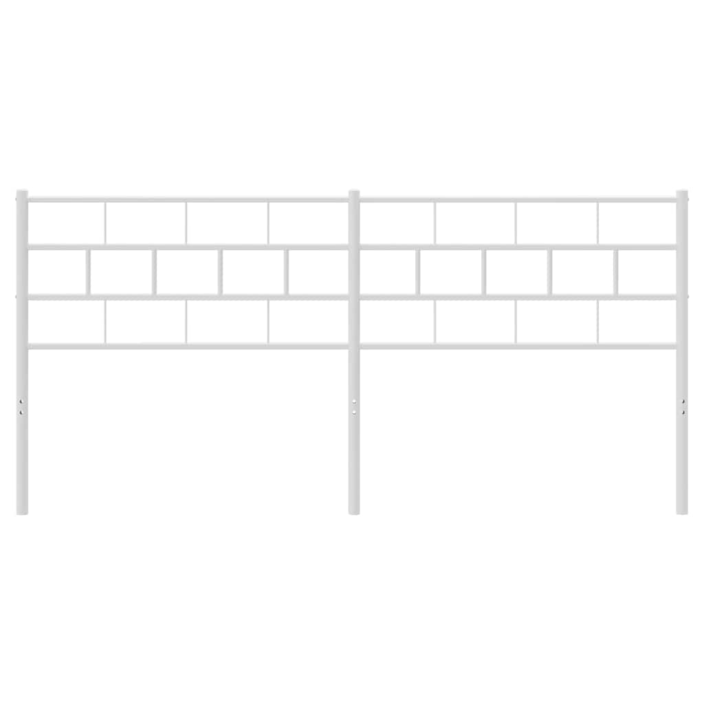 Metal Replace Headboard White 200 cm