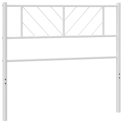 Metal Replace Headboard White 100 cm