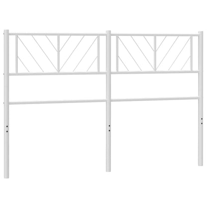 Metal Replace Headboard White 120 cm