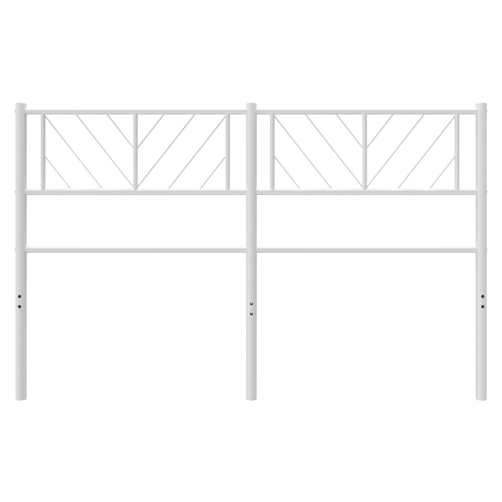 Metal Replace Headboard White 120 cm