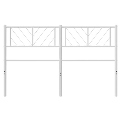 Metal Replace Headboard White 120 cm