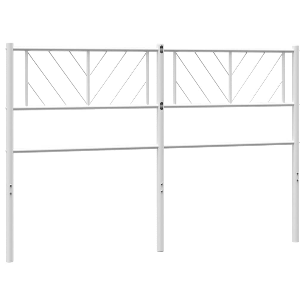 Metal Replace Headboard White 120 cm