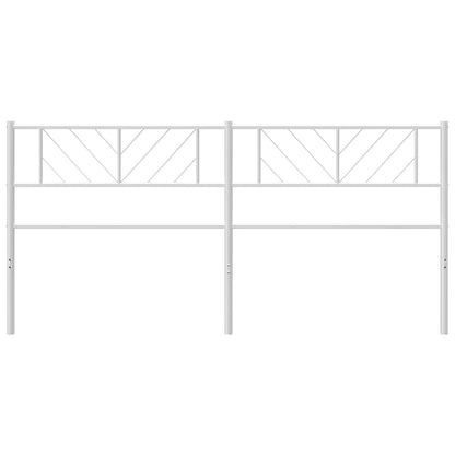 Metal Replace Headboard White 193 cm