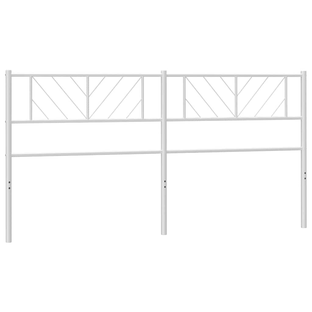 Metal Replace Headboard White 200 cm