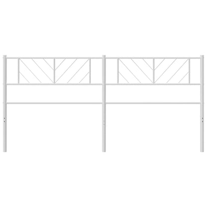 Metal Replace Headboard White 200 cm