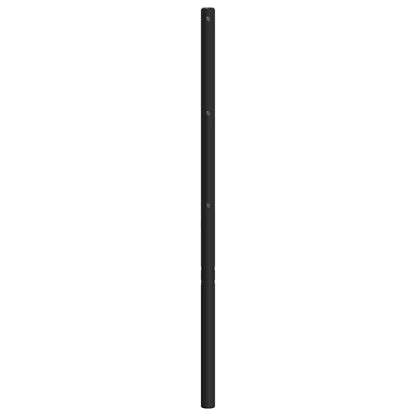 Metal Replace Headboard Black 200 cm