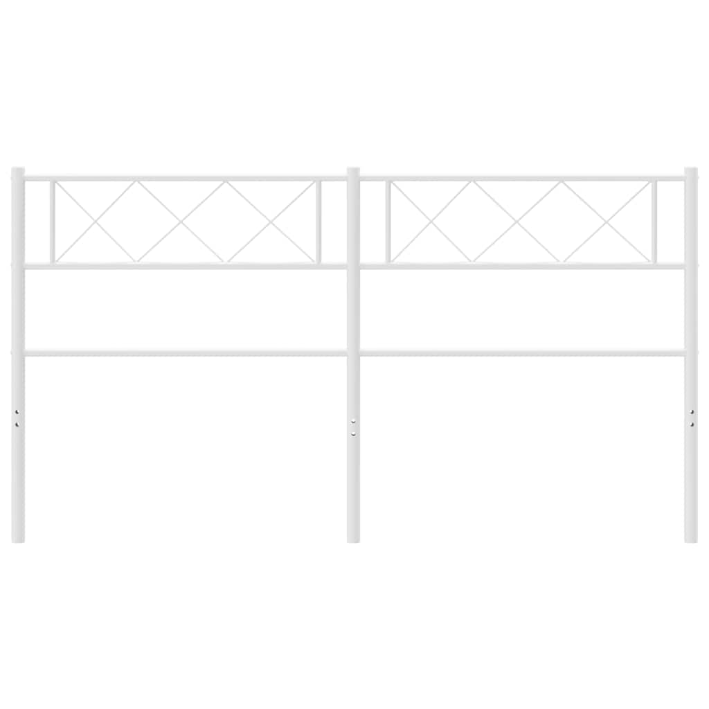 Metal Replace Headboard White 150 cm