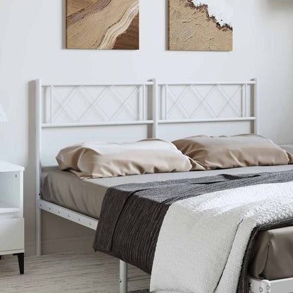 Metal Replace Headboard White 150 cm