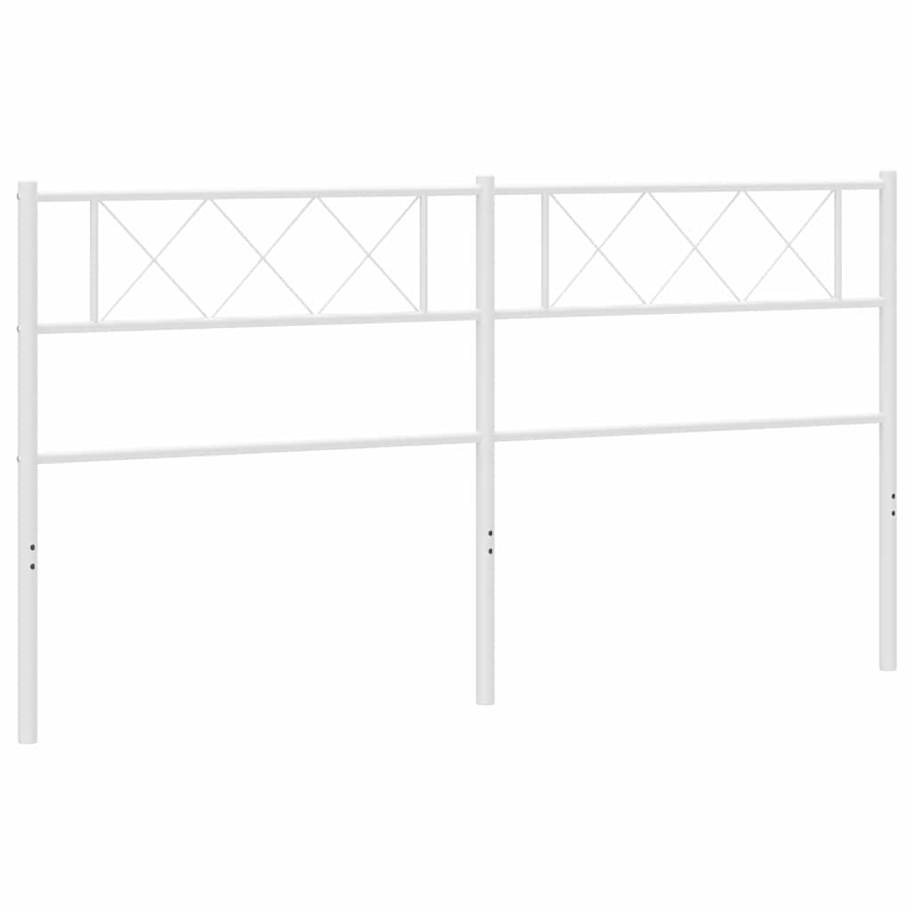 Metal Replace Headboard White 200 cm