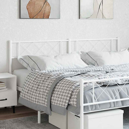 Metal Replace Headboard White 200 cm