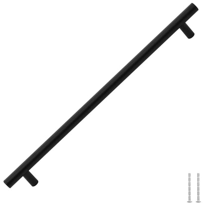 Cabinet Handle | Set of 5 | Black | Stainless Steel | 320 mm | Tough