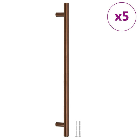 Cabinet Handles 5 pcs Bronze 320 mm Stainless Steel