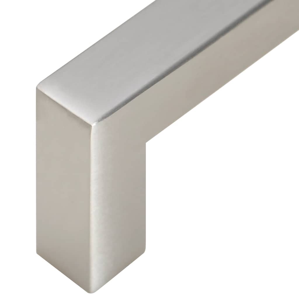 Cabinet Handles 10 pcs Silver 160 mm Stainless Steel