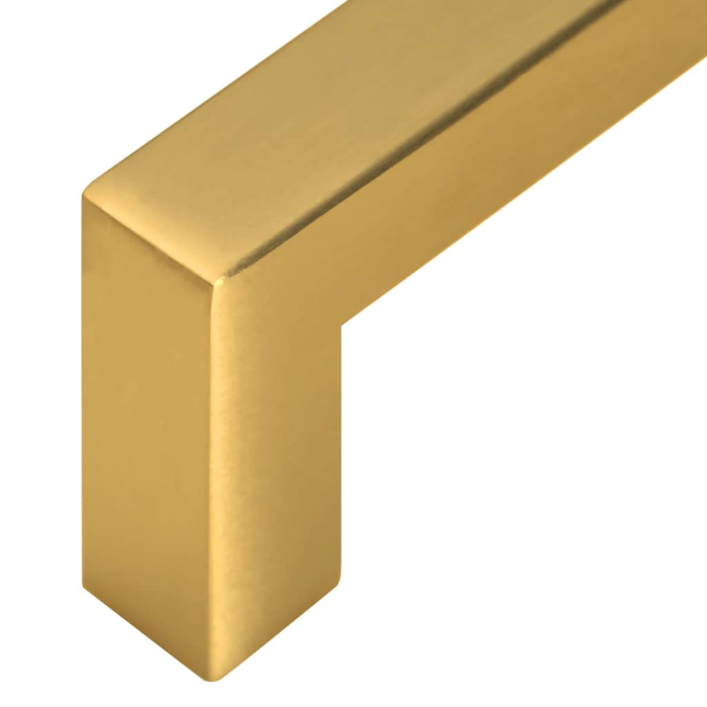 Cabinet Handles 10 pcs Gold 160 mm Stainless Steel