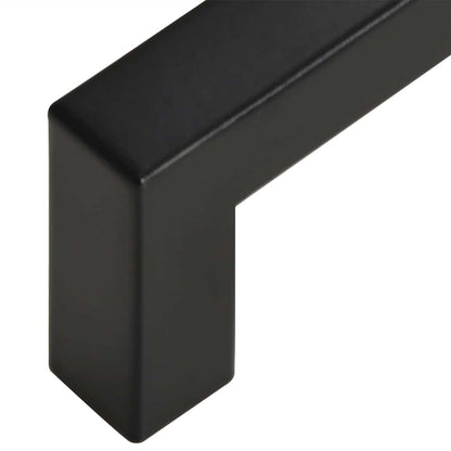 Cabinet Handles 5 pcs Black 320 mm Stainless Steel