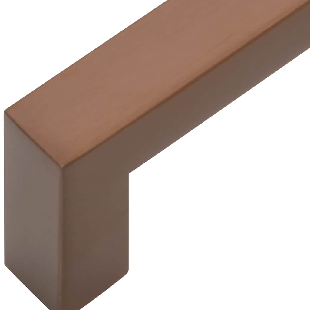 Cabinet Handles 5 pcs Bronze 224 mm Stainless Steel