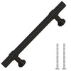 Cabinet Handles 10 pcs Black 96 mm Stainless Steel