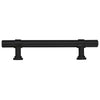 Cabinet Handles 10 pcs Black 96 mm Stainless Steel