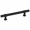 Cabinet Handles 10 pcs Black 96 mm Stainless Steel
