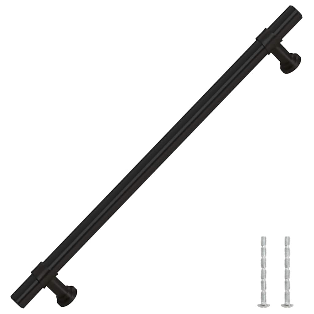 Cabinet Handle | Set of 5 | Black | Stainless Steel | 192 mm | Tough