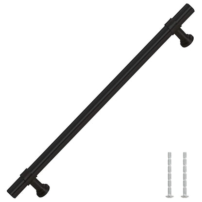 Cabinet Handle | Set of 5 | Black | Stainless Steel | 192 mm | Tough