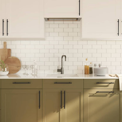 Cabinet Handle | Set of 5 | Black | Stainless Steel | 192 mm | Tough