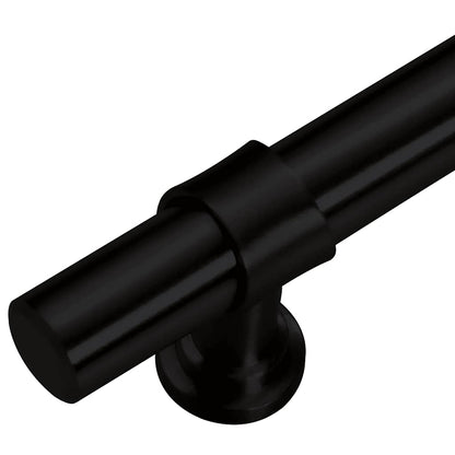 Cabinet Handle | Set of 5 | Black | Stainless Steel | 192 mm | Tough