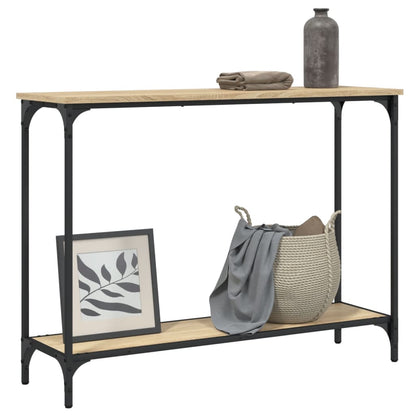 Console Table | Sonoma oak | Engineered wood, metal | 101x30.5x75 cm