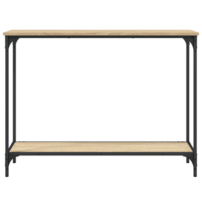 Console Table | Sonoma oak | Engineered wood, metal | 101x30.5x75 cm