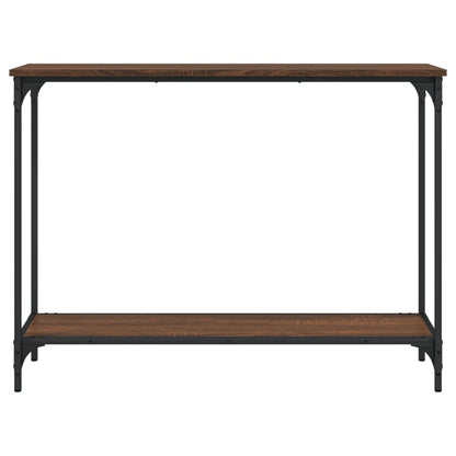 Console Table | Brown oak | Engineered wood, metal | Medium