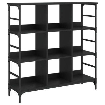 vidaXL Sideboard Black Engineered wood, metal Large Adjustable Feet