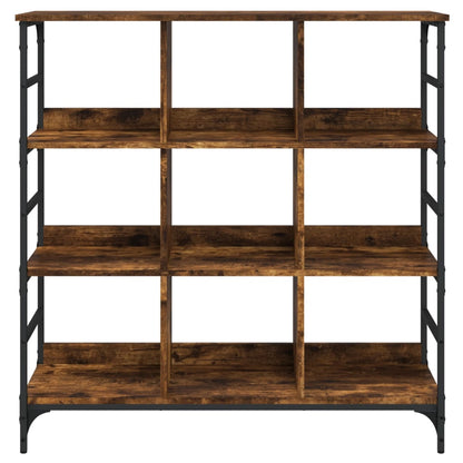 Sideboard Smoked Oak 102x32x103,5 cm Engineered Wood