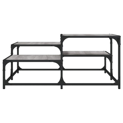 Coffee Table Grey Sonoma 87.5x87.5x40 cm Engineered Wood