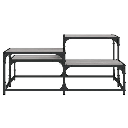 Coffee Table Grey Sonoma 87.5x87.5x40 cm Engineered Wood