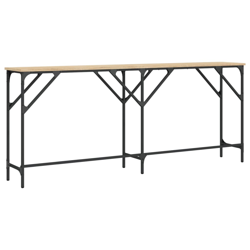 Console Table Sonoma Oak 180x29x75 cm Engineered Wood
