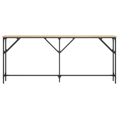 Console Table | Sonoma oak | Engineered wood | Large | Adjustable Feet