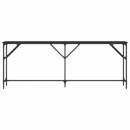 Console Table | Black | Engineered wood | 200x29x75 cm