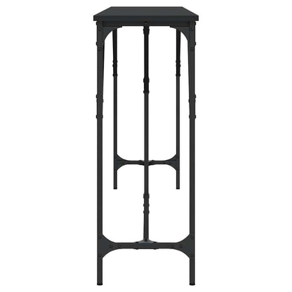 Console Table | Black | Engineered wood | 200x29x75 cm