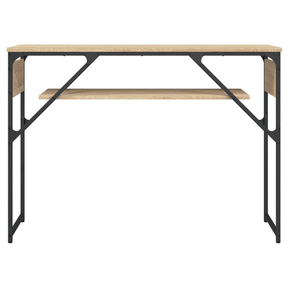 Console Table with Shelf Sonoma Oak 105x30x75cm Engineered Wood