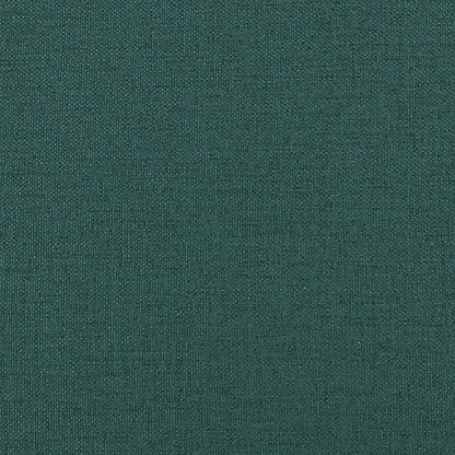 Bench with Backrest Dark Green 47.2"x24.4"x29.7" Fabric