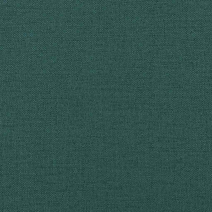 Bench with Cushions Dark Green 44.5"x25.4"x29.7" Fabric
