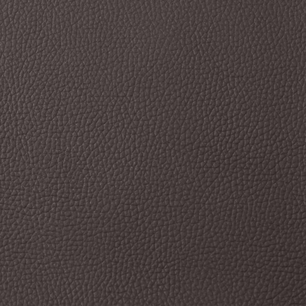 Recliner Chair Dark Brown Real Leather